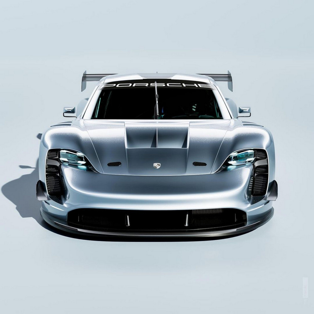 2025 Porsche GT1 Evo Rendering by hakosan_design